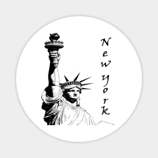 New York NYC Statue Of Liberty USA Freedom American Dream Gift Magnet